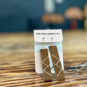 Handmade Leather Earrings